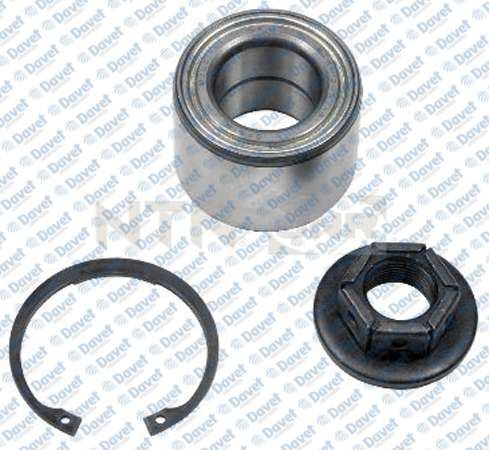 SNR R15256 Arka Teker Rulmani Fiesta V 01>08 Focus I 98>04 Fusion 02>12 Mazda Ii 03>07 +Abs Set